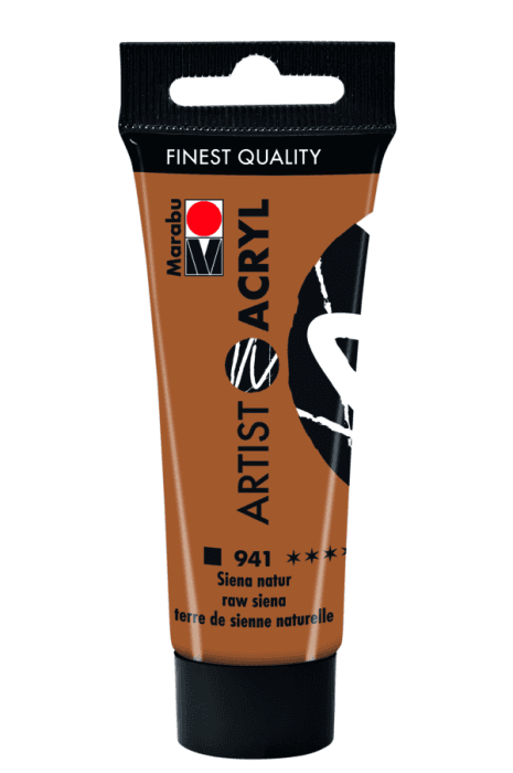 Marabu Artist Acryl akrylová barva siena přírodní 22 ml