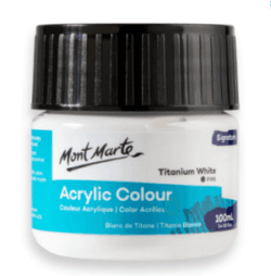 Mont Marte akrylová barva běloba titanová 100 ml