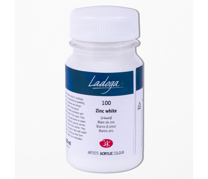 Nevskaya Palitra Ladoga akrylová barva běloba zinková 100 ml