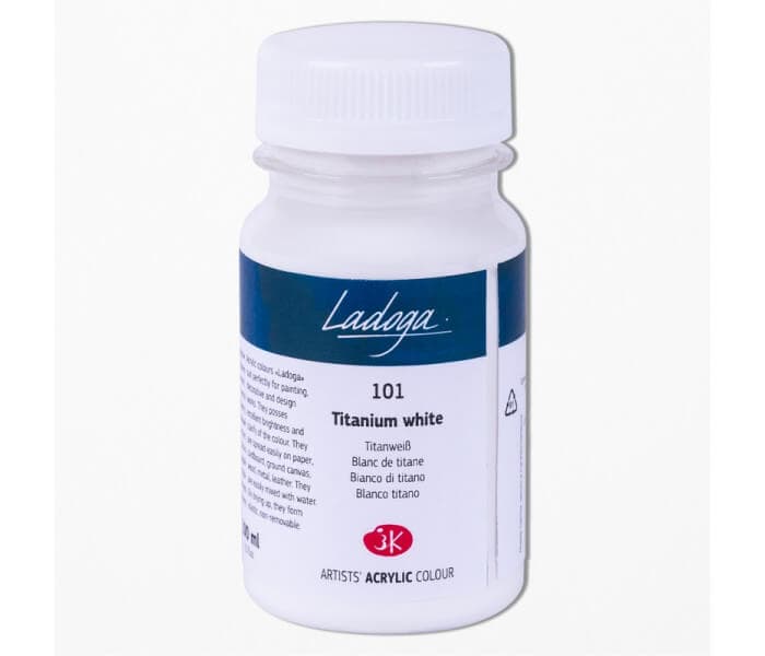 Nevskaya Palitra Ladoga akrylová barva běloba titanová 100 ml