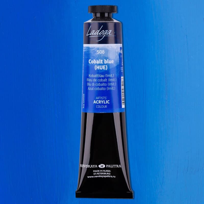 Nevskaya Palitra Ladoga akrylová barva modrá kobalt 46ml