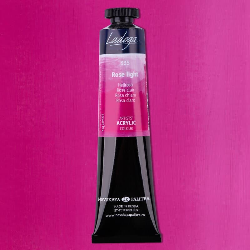 Nevskaya Palitra Ladoga akrylová barva růžová světlá 46 ml