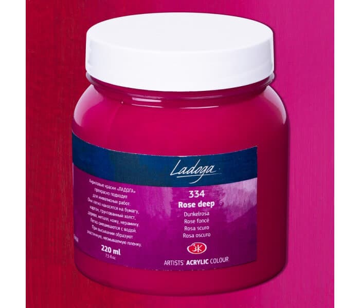 Nevskaya Palitra Ladoga akrylová barva růžová tmavá 220 ml