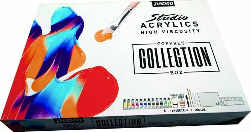 Pébéo Studio Acrylic Collection Box sada akrylových barev