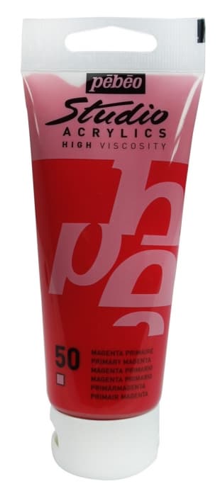 Pébéo Studio Acrylic magenta akrylová barva 100 ml