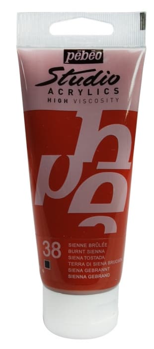 Pébéo Studio Acrylic sienna pálená akrylová barva 100 ml