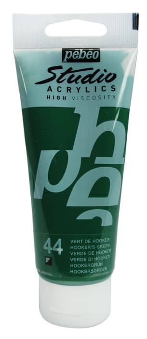 Pébéo Studio Acrylic Hookerova zeleň akrylová barva 100 ml