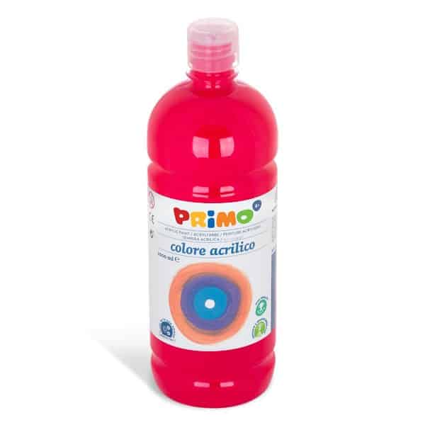 Primo akrylová barva karmínově červená 1000 ml