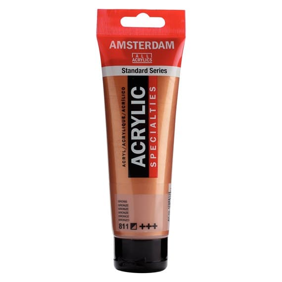 Royal Talens Amsterdam bronzová metalická akrylová barva 120 ml
