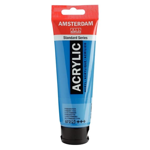 Royal Talens Amsterdam akrylová barva Primary Cyan 120 ml