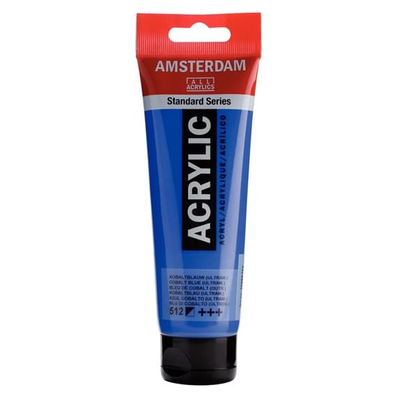 Royal Talens Amsterdam akrylová barva kobaltová modrá 120ml