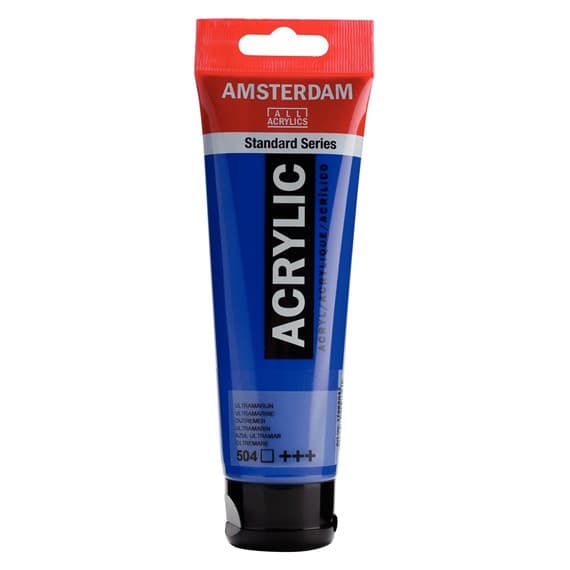 Royal Talens Amsterdam akrylová barva ultramarínová modrá 120ml