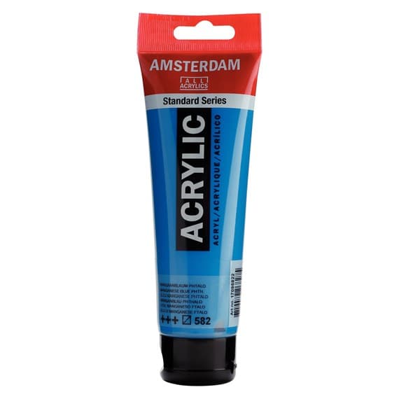 Royal Talens Amsterdam akrylová barva modrá Manganese Blue 120ml