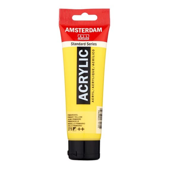 Royal Talens Amsterdam akrylová barva žlutá 120 ml