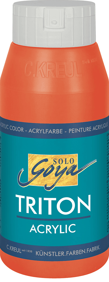 Kreul SOLO GOYA Triton akrylová barva červená 750ml