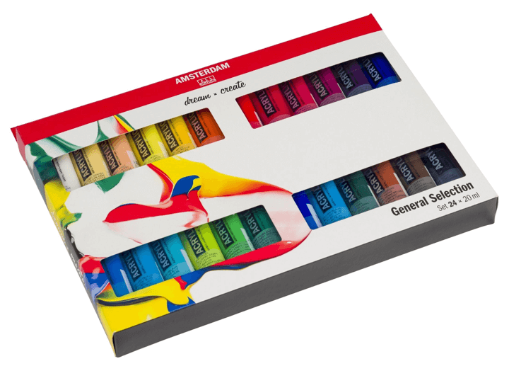 Sada akrylových barev Talens Amsterdam 24x20 ml