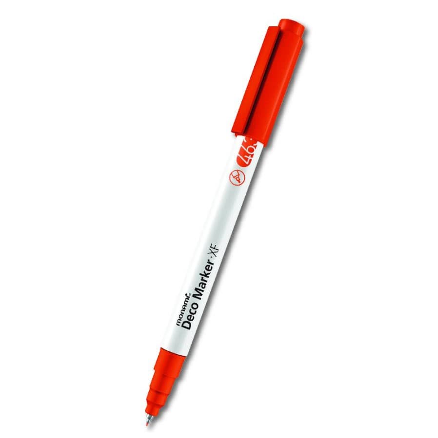 Akrylový fix Monami Deco Marker XF 0,7 mm oranžová