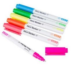 Monami Deco Marker XF 0,7 mm oranžová fluo akrylový fix