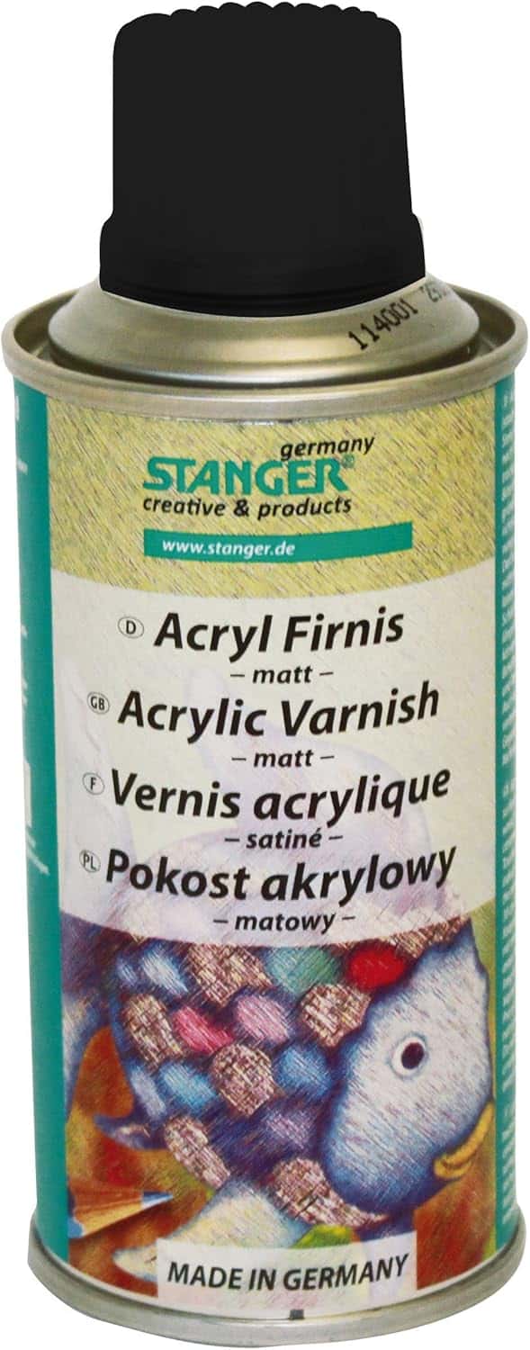 Stanger akrylový lak sprej 150 ml hedvábný lesk