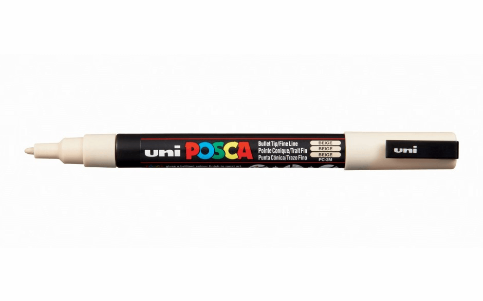 Uni Posca 3M béžový akrylový popisovač 0,9-1,3 mm