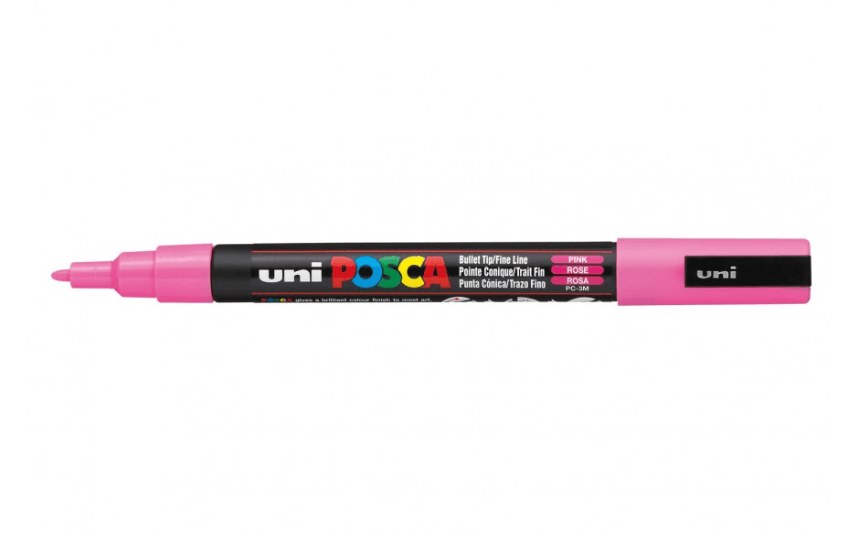 Akrylový popisovač Uni Posca 3M fuchsia růžový fix