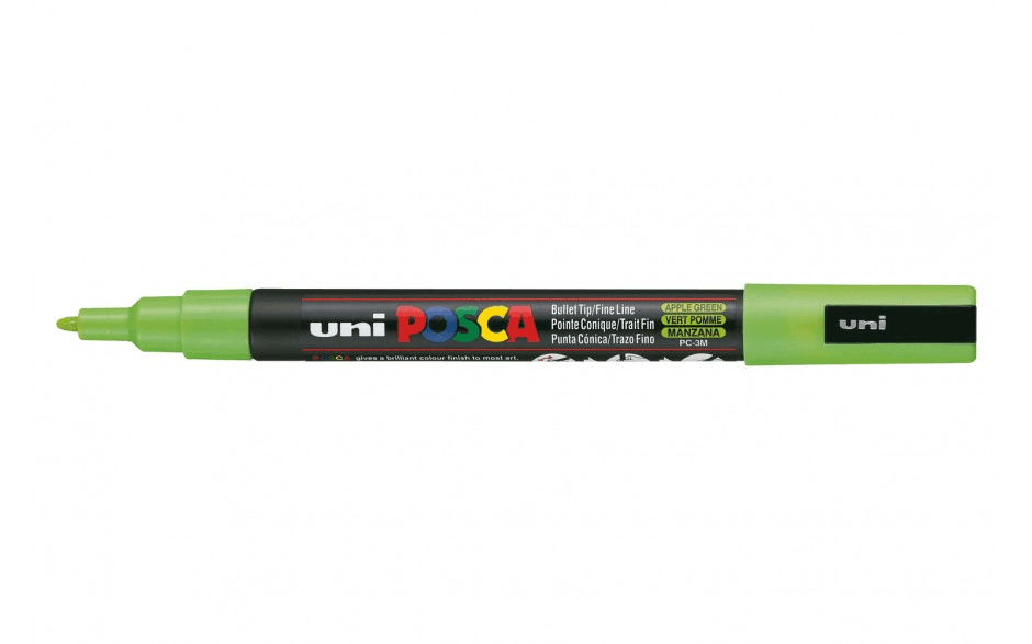 Uni Posca 3M akrylový popisovač zelená jablko 0,9-1,3 mm