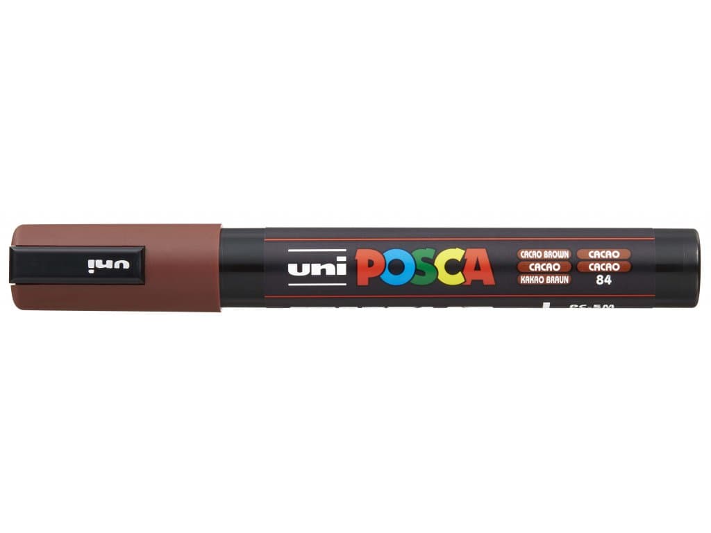 Uni Posca 5M akrylový popisovač hnědá kakao 2,5 mm