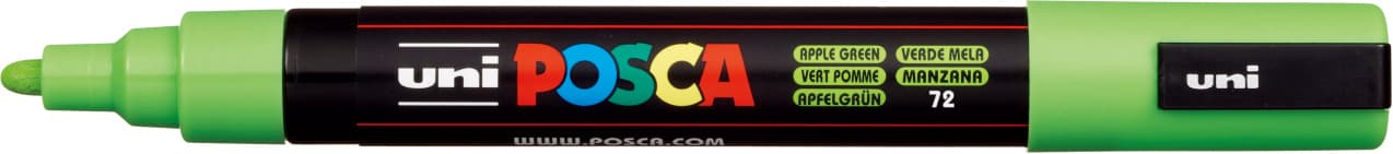 Uni Posca 5M akrylový popisovač zelená jablko 2,5mm