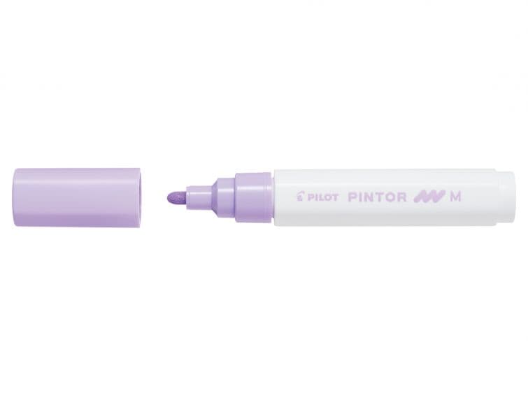 Pilot PINTOR M fialový pastelový akrylový popisovač 1,4 mm