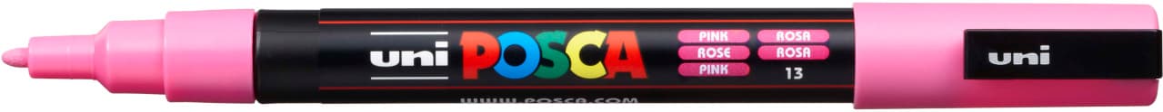 Uni Posca 3M růžový akrylový popisovač 0,9-1,3 mm