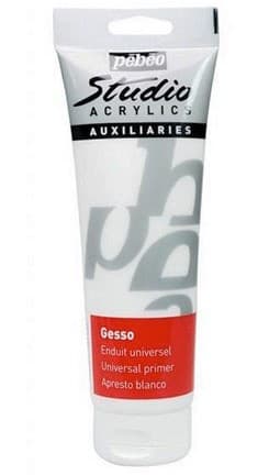 Pébéo Studio Gesso bílý akrylový šeps 250 ml