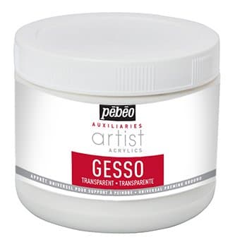 Pébéo Studio Gesso transparentní akrylový šeps 500 ml