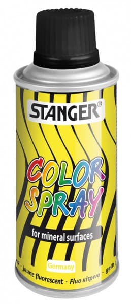Stanger akrylová barva sprej fluo žlutá 150 ml