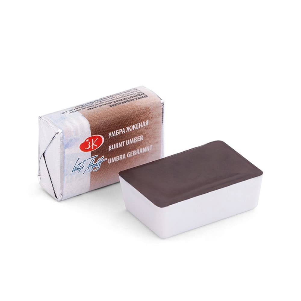 Nevskaya Palitra White Nights akvarelová barva Burnt Umber hnědá