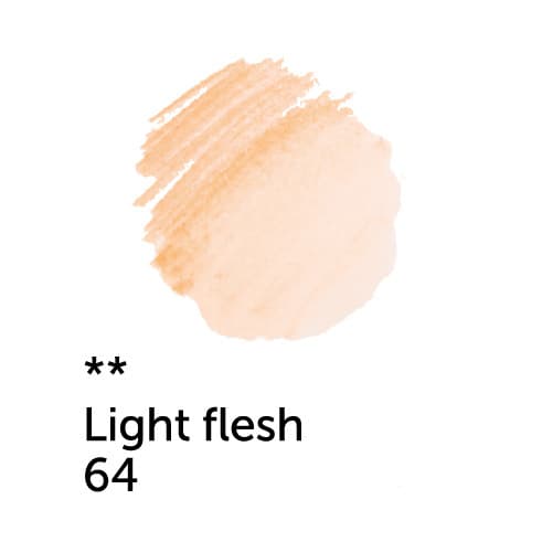 Nevskaya Palitra akvarelová pastelka White Nights světlé tělové 64