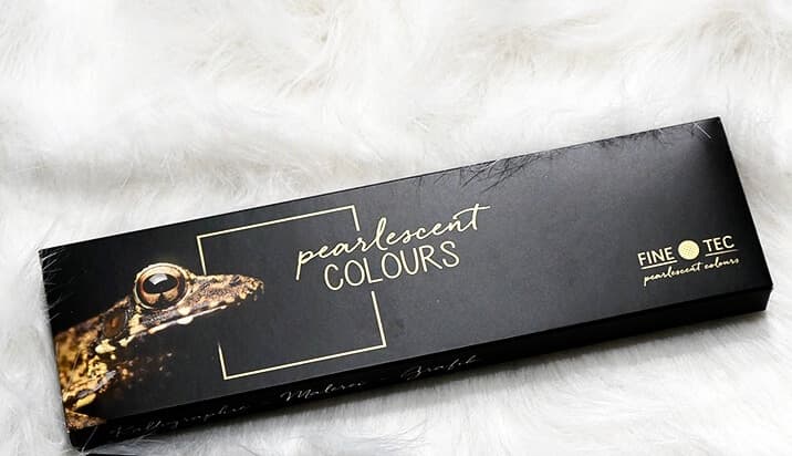 FineTec F0600 Pearl Metalics akvarelové barvy sada 6 kusů