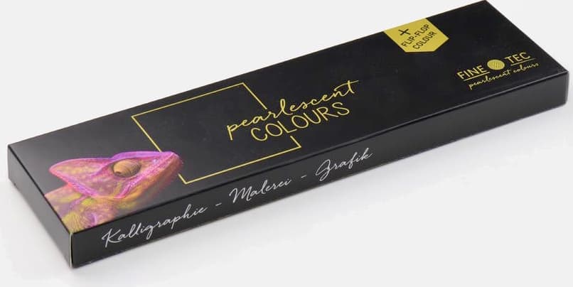 FineTec F0603 akvarelové barvy Pearl Warm Flip Flop 6 ks