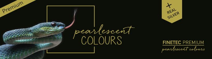 FineTec Premium F7002 sada 6 metalických a perleťových akvarelů