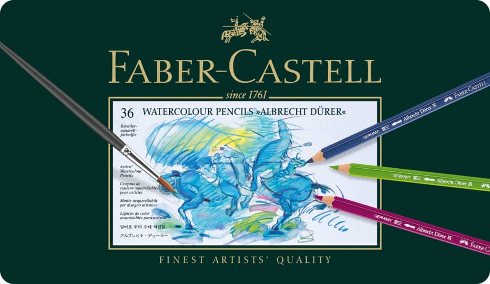 Faber-Castell Albrecht Dürer akvarelové pastelky sada 36 barev