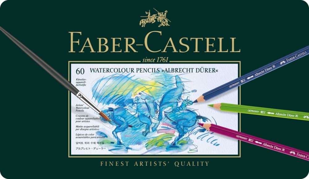Faber-Castell Albrecht Dürer akvarelové pastelky sada 60 barev