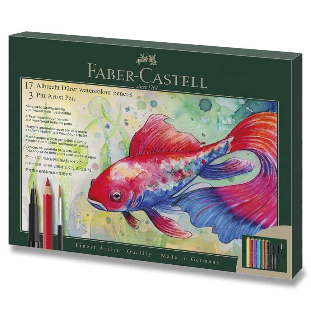 Faber-Castell Albrecht Dürer set 21 ks akvarelové pastelky Pitt