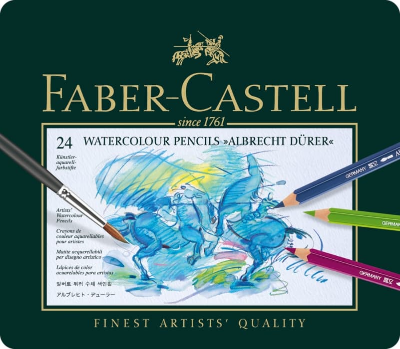 Faber-Castell Albrecht Dürer akvarelové pastelky sada 24 barev