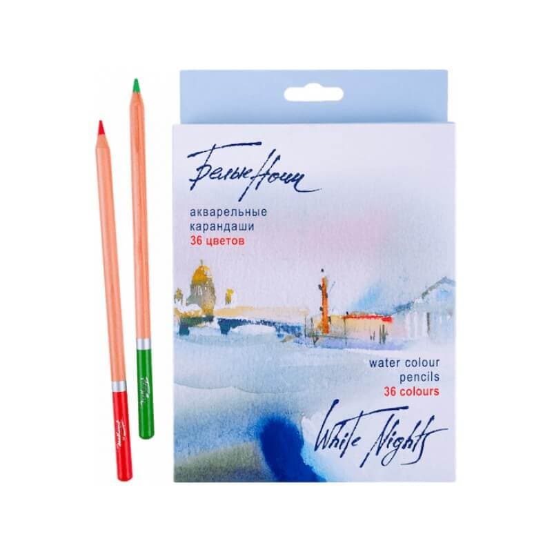 Nevskaya Palitra White Nights 36 akvarelových pastelů v krabičce