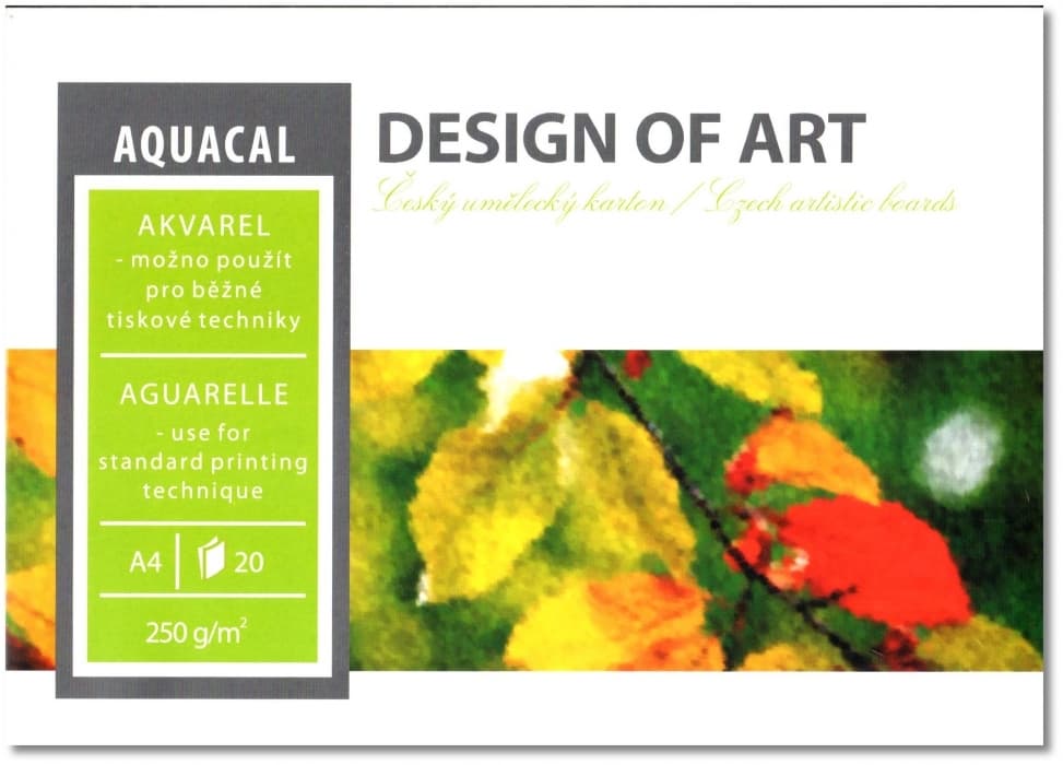 Neograph AQUACAL A5 akvarelový blok 250g 20 listů