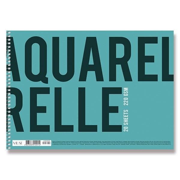 Akvarelový papír Shkolyaryk MUSE Aquarelle 220g blok A4