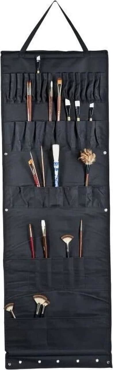 AMI nylonový kapsář na štětce závěsný 50x148 cm