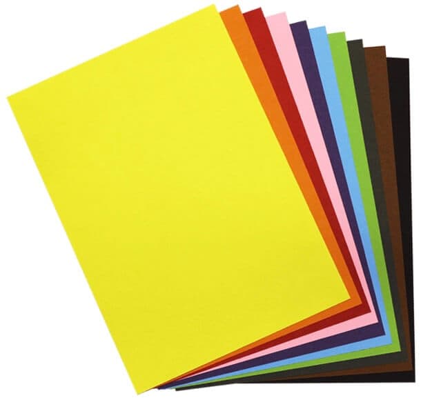 Stepa barevné papíry A4 80g sada 100 listů