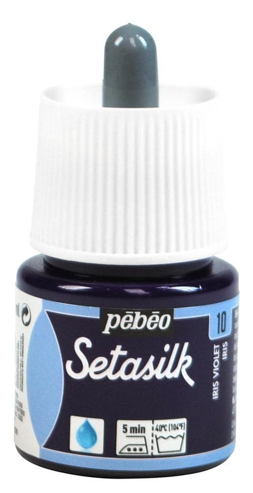 Pébéo Setasilk fialová barva na hedvábí 45 ml