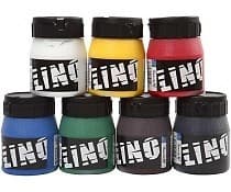 Schjerning Lino barva na linoryt zlatá 250 ml