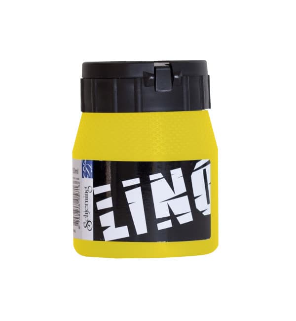 Schjerning Lino žlutá barva na linoryt 250 ml